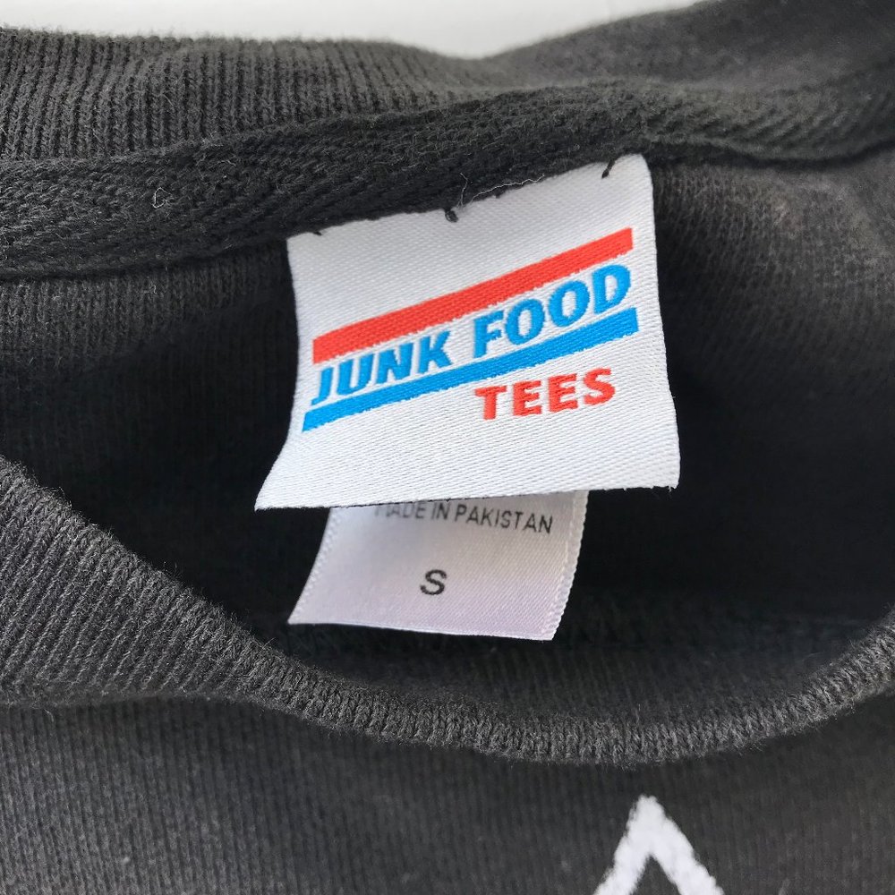 Jimmy Jimmie Hendrix Junk Food Tees Black Long Sleeve Sweatshirt Size Small - Picture 5 of 9
